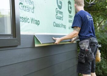 Siding groove tongue cedar wood cladding exterior stained installing house vinyl adam red installation saved visit walls article wordpress barn