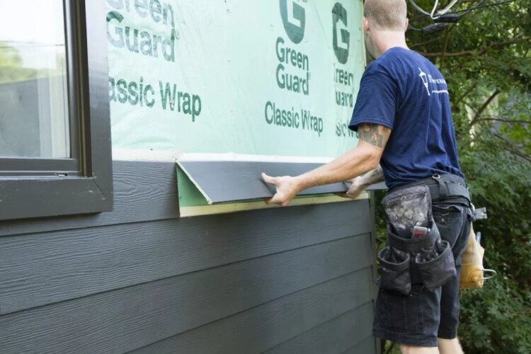 Siding groove tongue cedar wood cladding exterior stained installing house vinyl adam red installation saved visit walls article wordpress barn